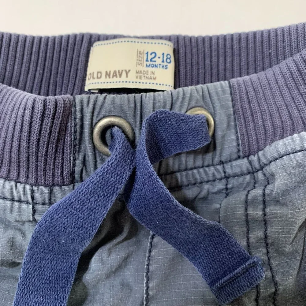 Old Navy‎ Baby 12-18 months Blue Cargo Pants